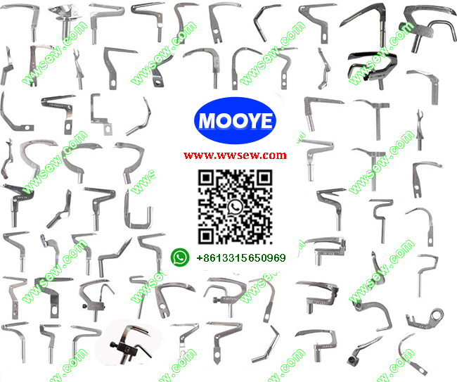 Gribetz Pfaff HC MECA JUKI PEGASUS Union Special Mauser Mammut Porter Newlong Looper needle plate presser foot sewing machine parts quilting machine parts  Mattress machine parts 